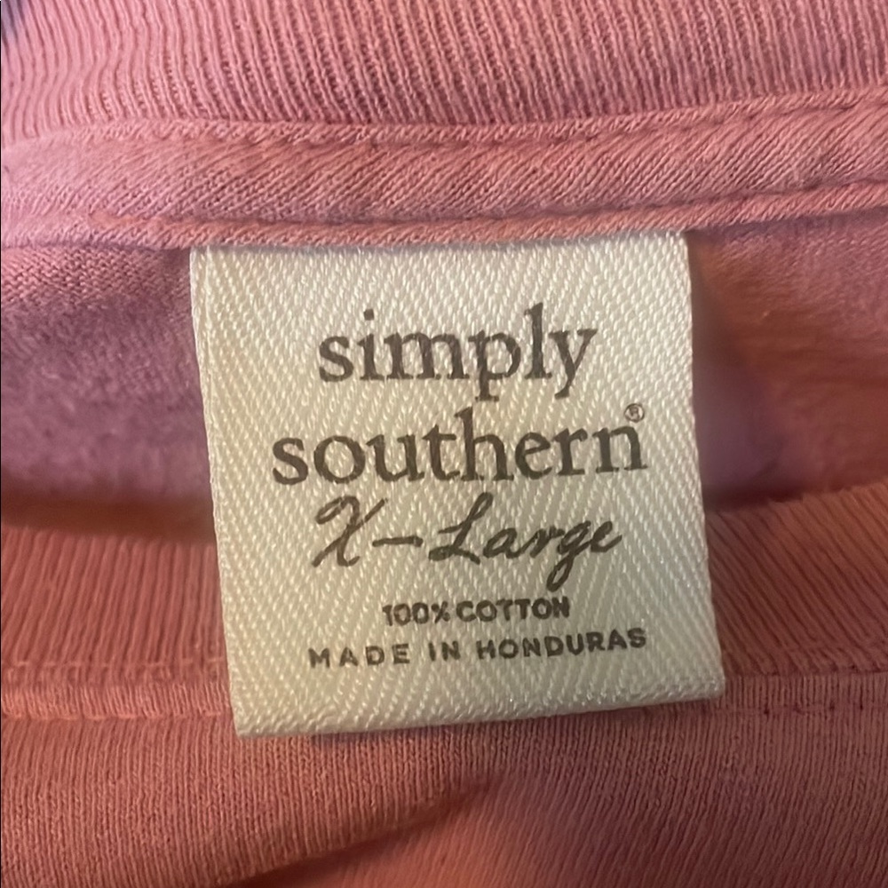 Simply Southern Pink Shirt - X-Large